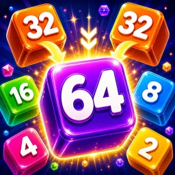 Ícone de Number Blocks Merge